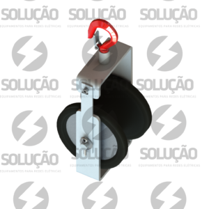 Carretilha Cabo Multiplexado Gancho com Trava